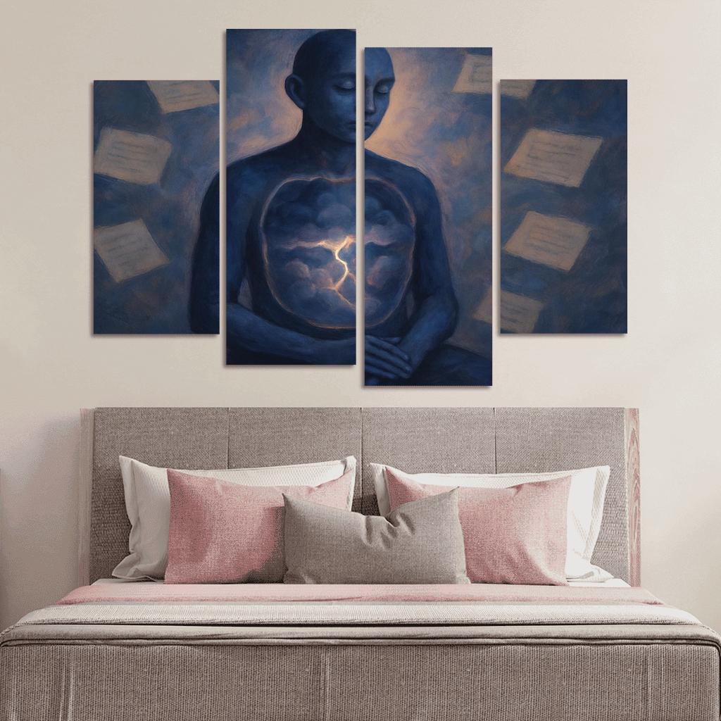 Quiet Storms Art For Mental Health And Emotional First Aid wall decor