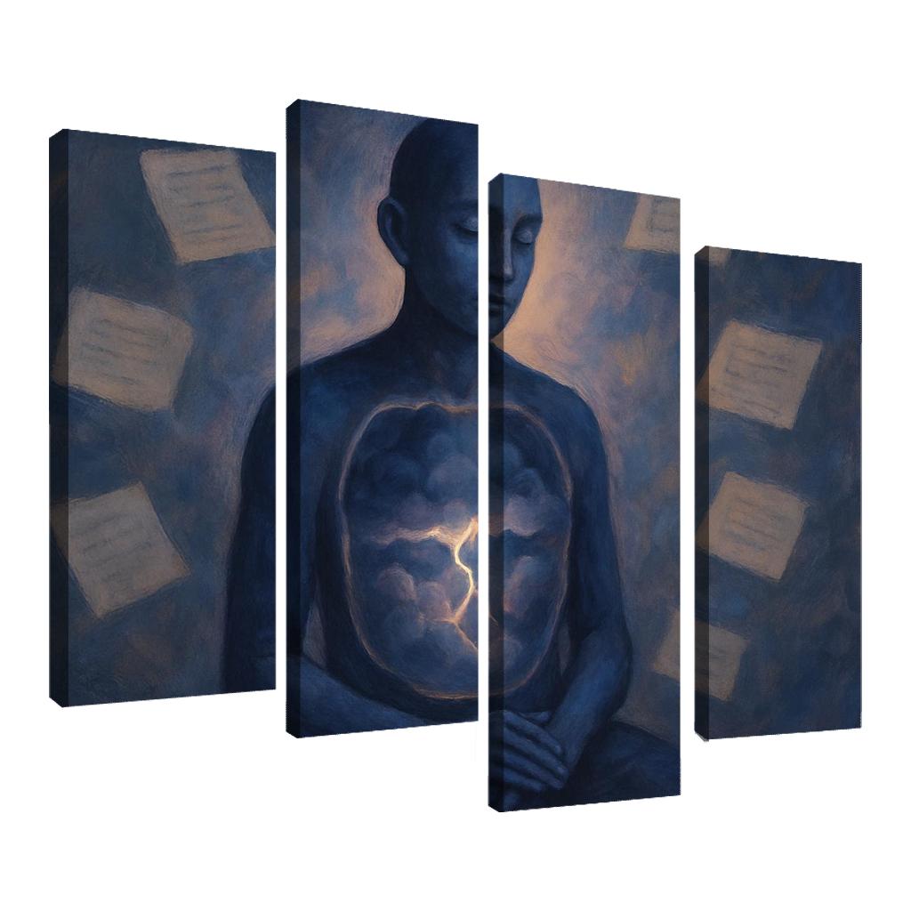 Quiet Storms Art For Mental Health And Emotional First Aid wall decor