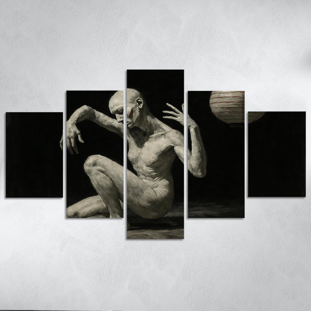 Butoh Reverie The Haunting Minimalism Of Postwar Japan canvas paintings frame