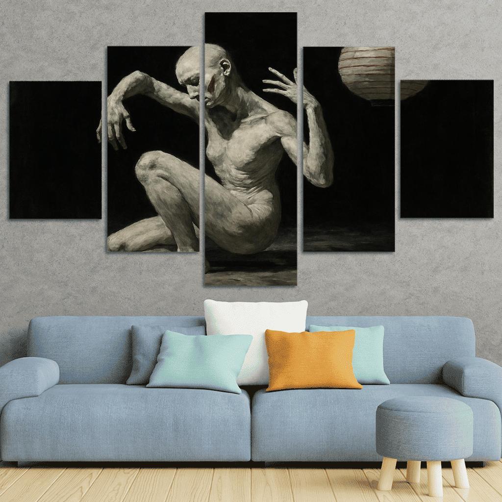Butoh Reverie The Haunting Minimalism Of Postwar Japan canvas paintings frame
