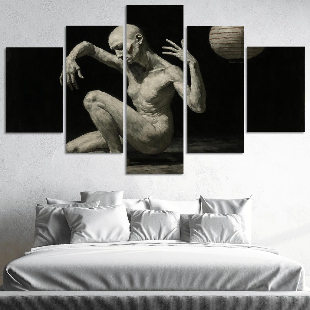 Butoh Reverie The Haunting Minimalism Of Postwar Japan canvas paintings frame