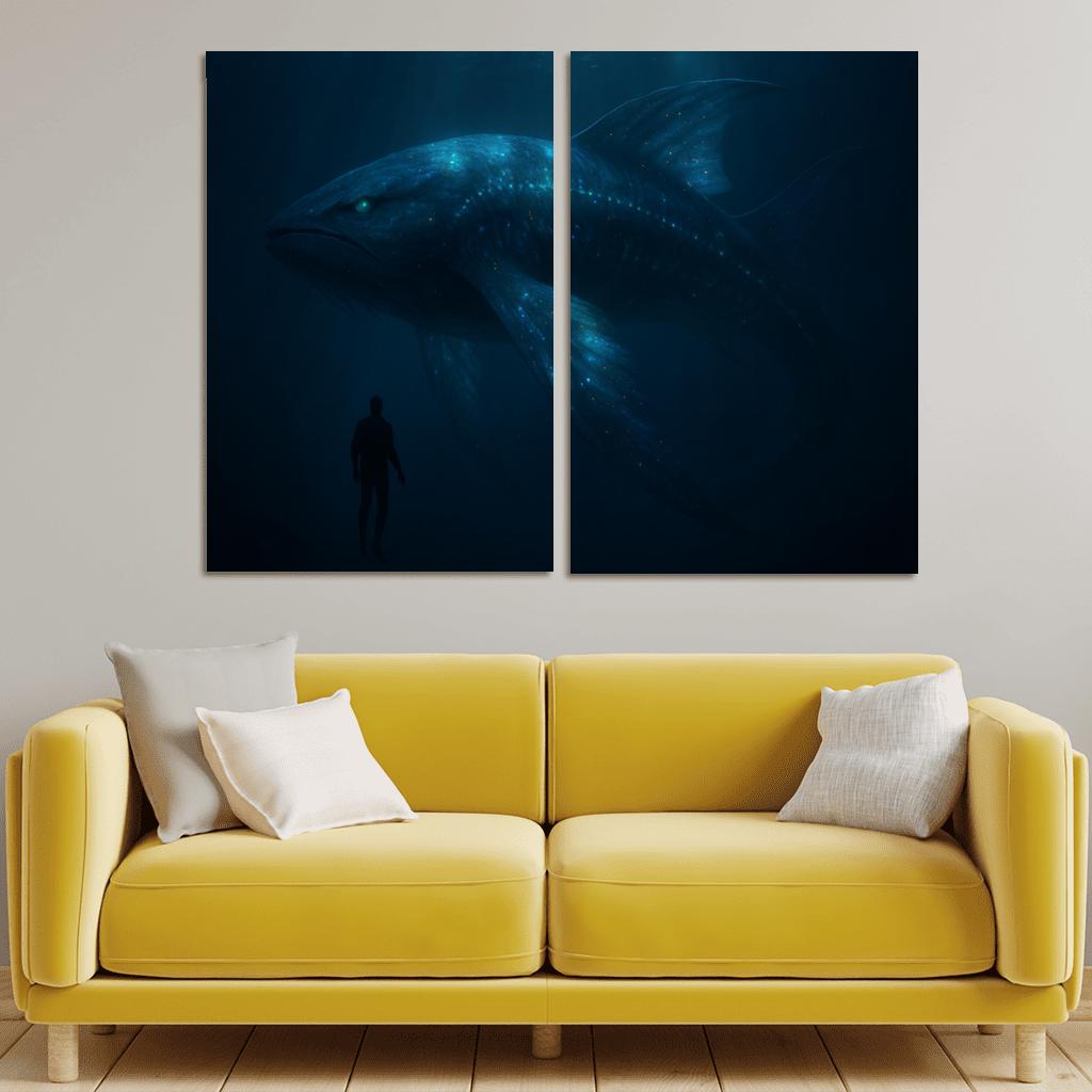 The Tidesinger Leviathan wall art