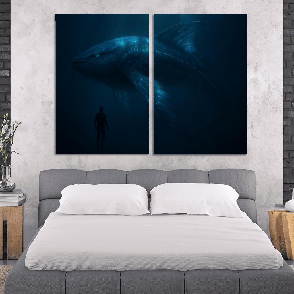 The Tidesinger Leviathan wall art