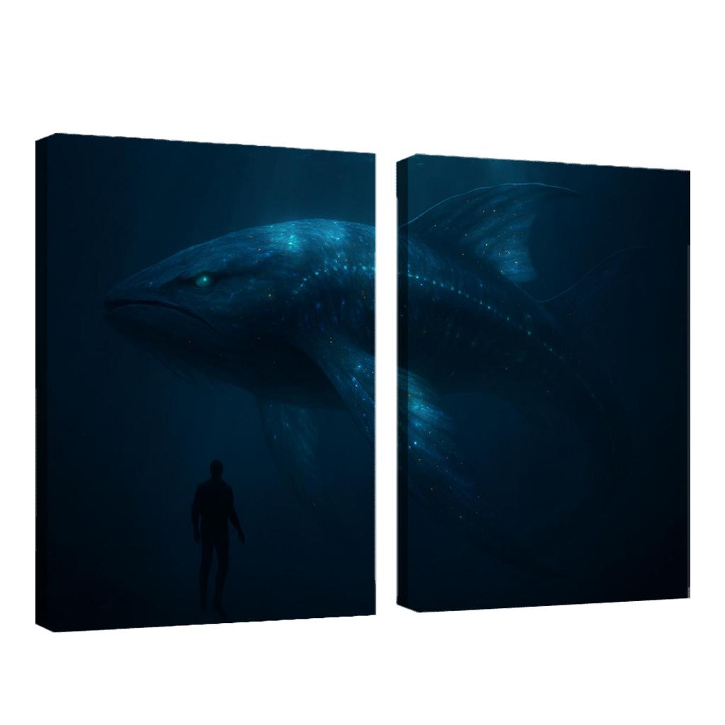 The Tidesinger Leviathan wall art
