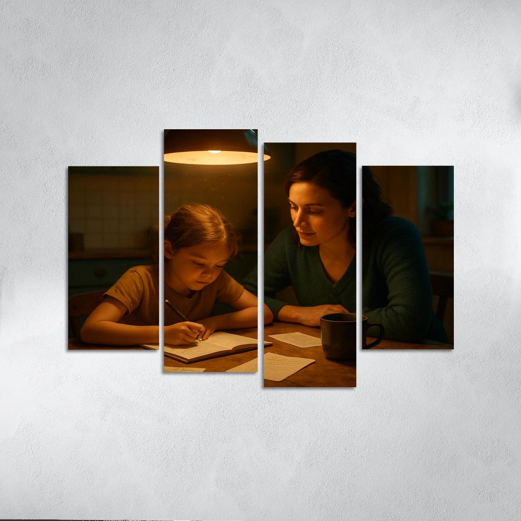 The Kitchen Table Constellations premium artwork frames