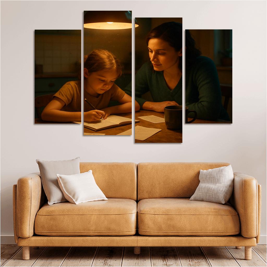 The Kitchen Table Constellations premium artwork frames