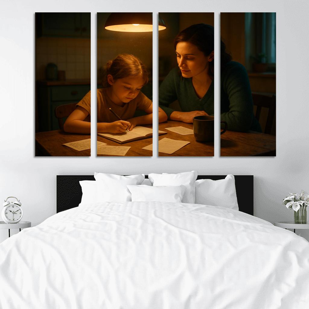 The Kitchen Table Constellations premium artwork frames