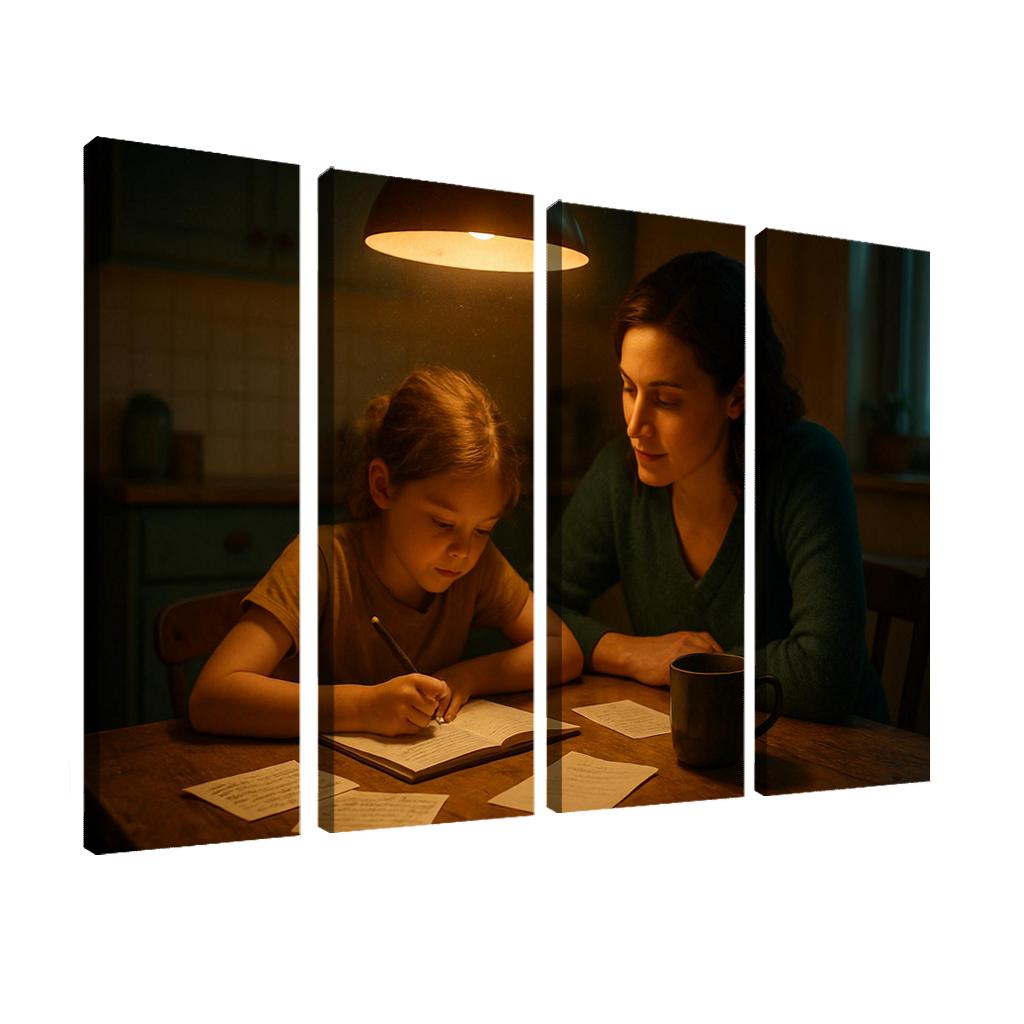 The Kitchen Table Constellations premium artwork frames