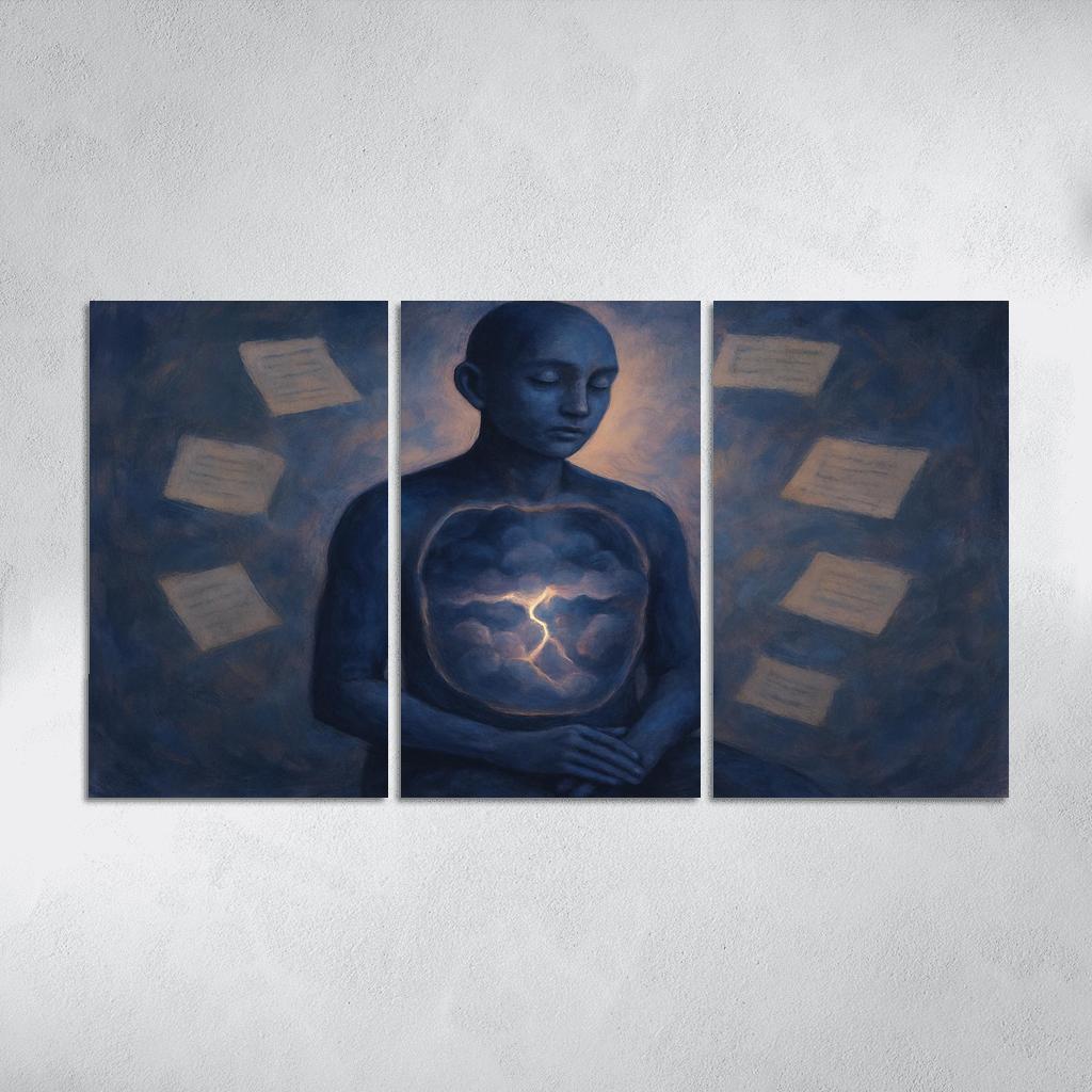 Quiet Storms Art For Mental Health And Emotional First Aid wall decor