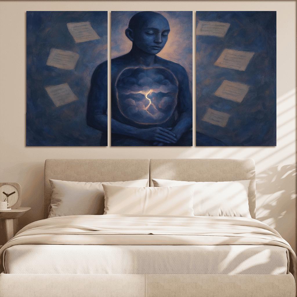 Quiet Storms Art For Mental Health And Emotional First Aid wall decor