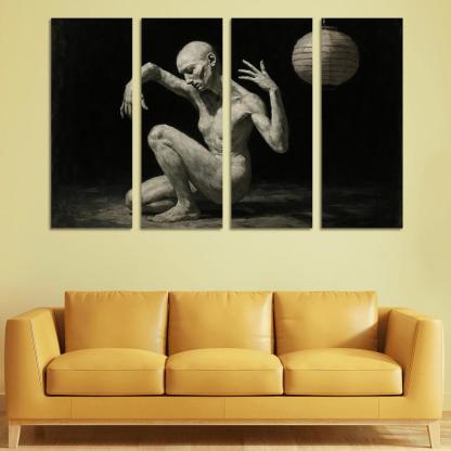 Butoh Reverie The Haunting Minimalism Of Postwar Japan canvas paintings frame