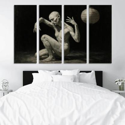 Butoh Reverie The Haunting Minimalism Of Postwar Japan canvas paintings frame