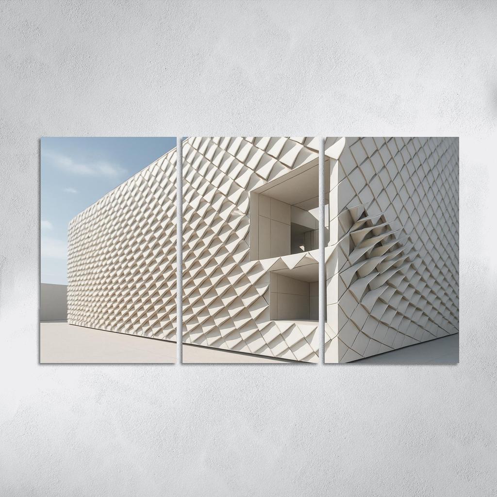 Adaptive Facade Kinetic Ceramic Loom one-piece frames