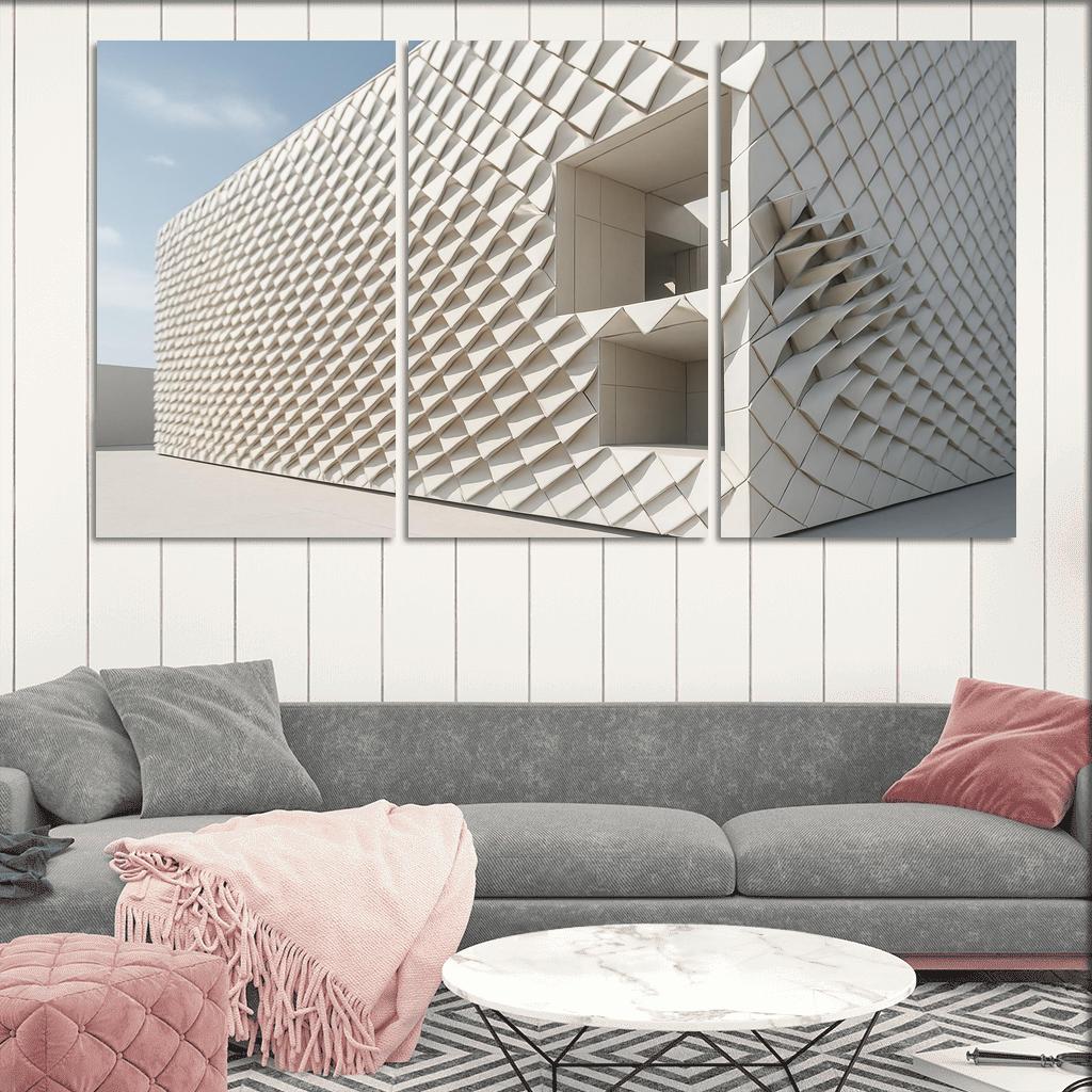 Adaptive Facade Kinetic Ceramic Loom one-piece frames