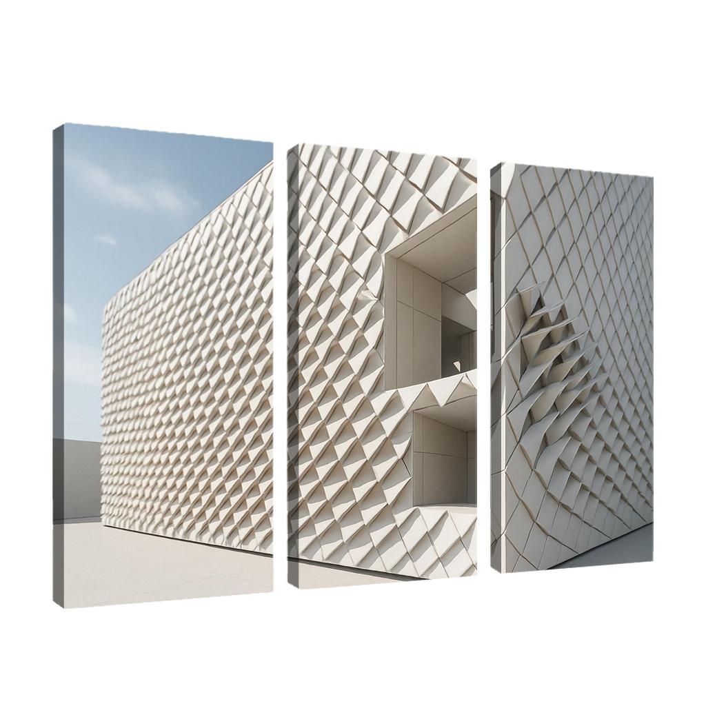 Adaptive Facade Kinetic Ceramic Loom one-piece frames