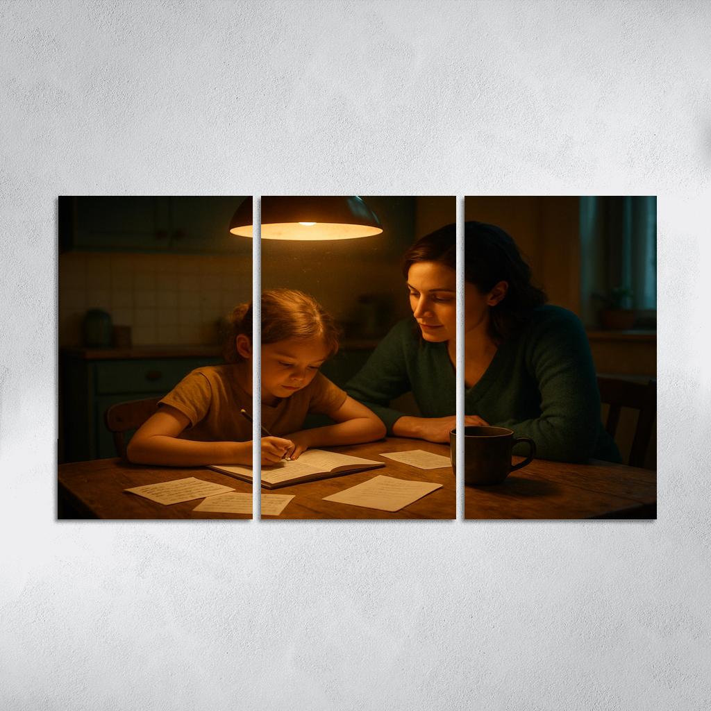 The Kitchen Table Constellations premium artwork frames