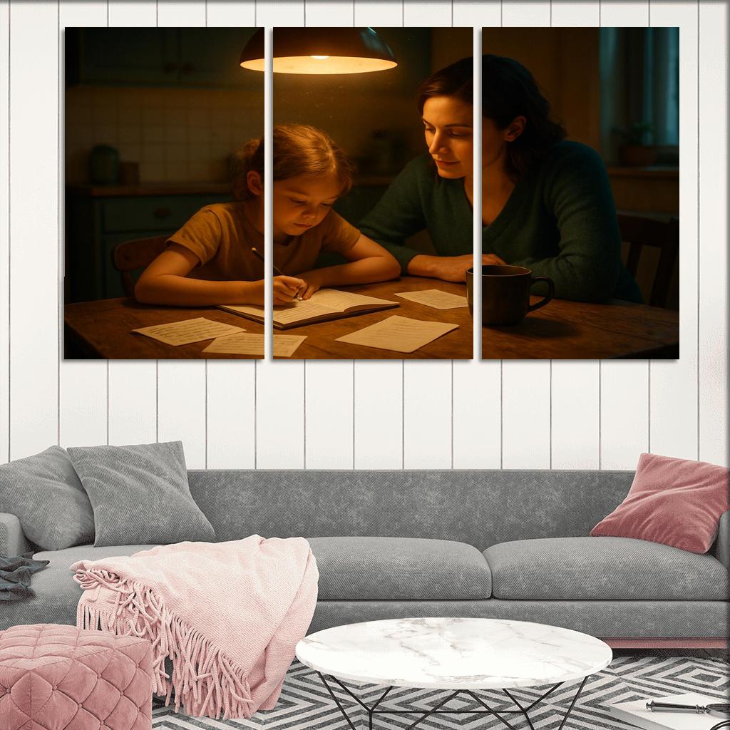 The Kitchen Table Constellations premium artwork frames