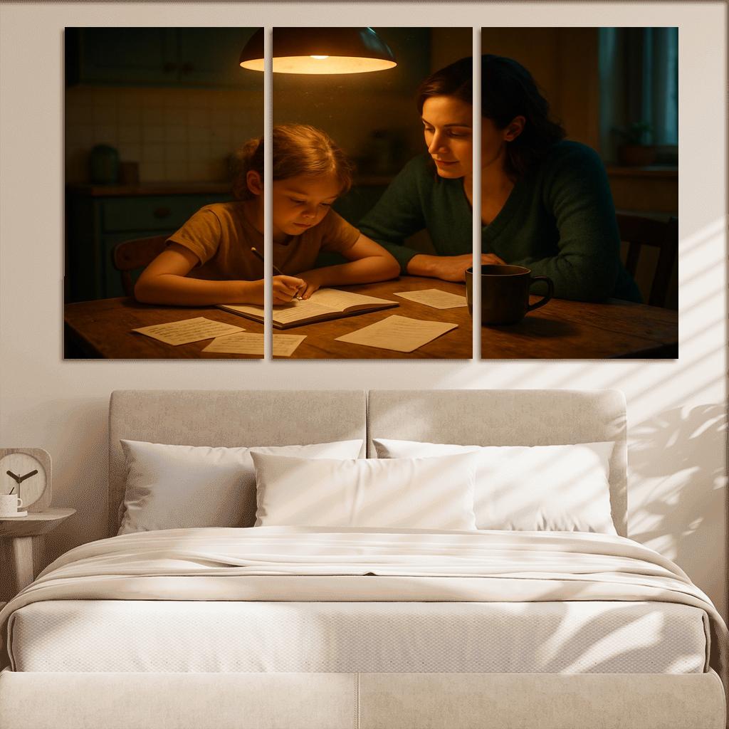 The Kitchen Table Constellations premium artwork frames