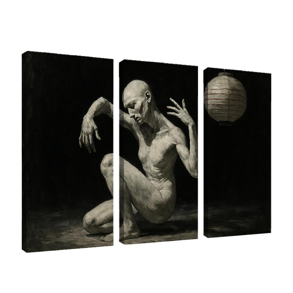 Butoh Reverie The Haunting Minimalism Of Postwar Japan canvas paintings frame