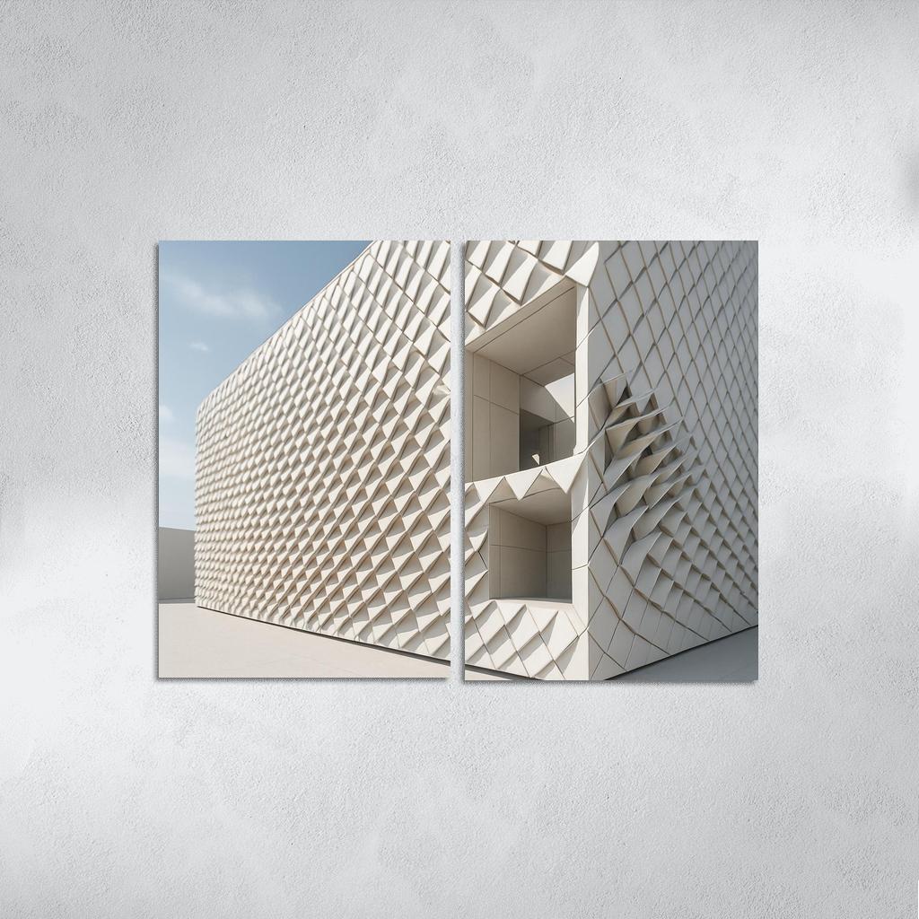 Adaptive Facade Kinetic Ceramic Loom one-piece frames