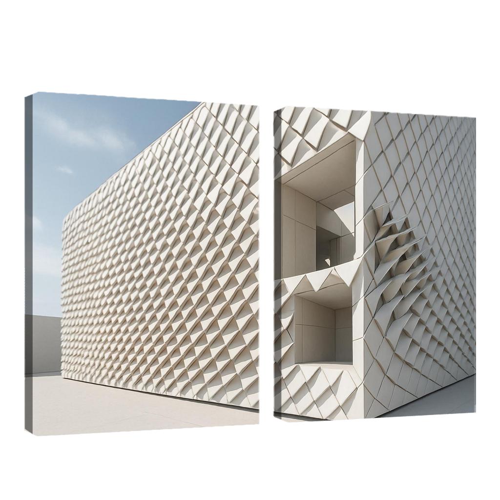 Adaptive Facade Kinetic Ceramic Loom one-piece frames