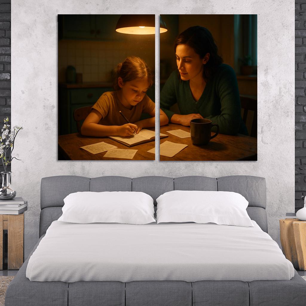 The Kitchen Table Constellations premium artwork frames