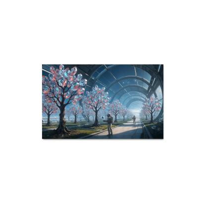 The Glass Orchard Of Meridian Station abstract paintings frame