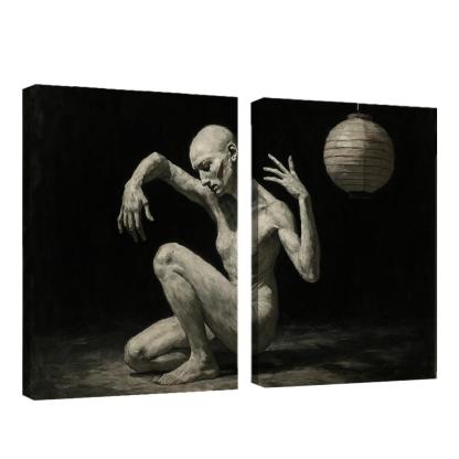 Butoh Reverie The Haunting Minimalism Of Postwar Japan canvas paintings frame