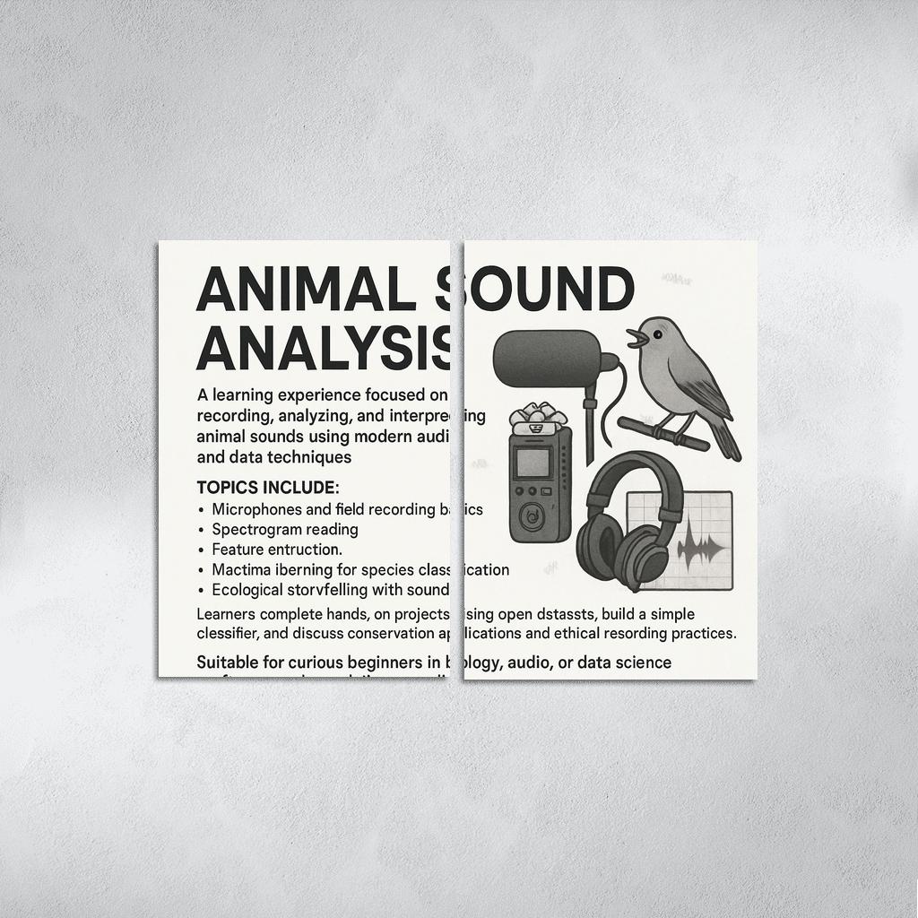 Practical Bioacoustics Listening To Nature With Signal Processing canvas paintings frame