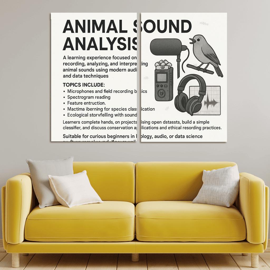 Practical Bioacoustics Listening To Nature With Signal Processing canvas paintings frame