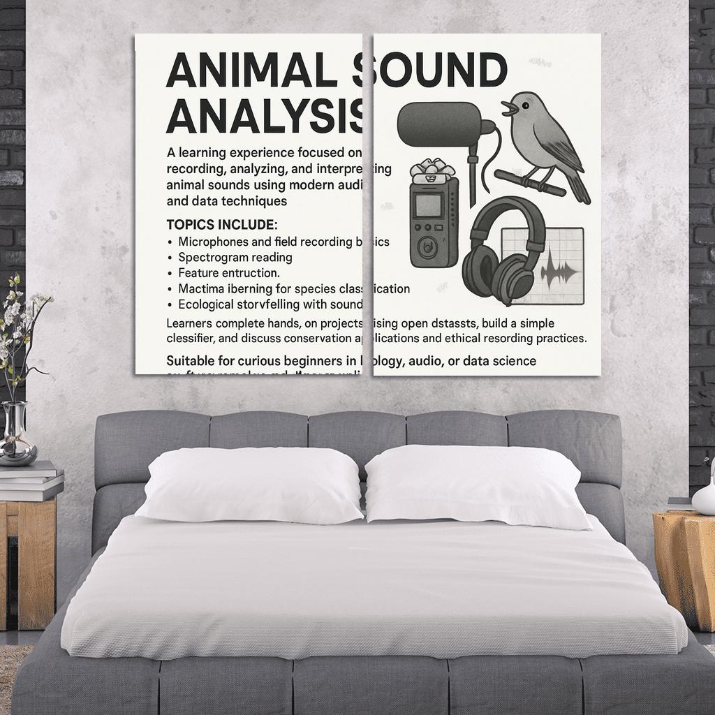 Practical Bioacoustics Listening To Nature With Signal Processing canvas paintings frame