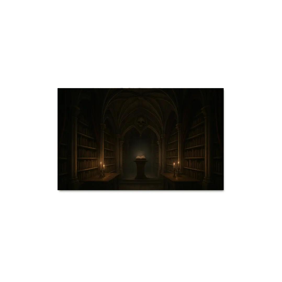 Velvet Ossuary Library Vault wall decor