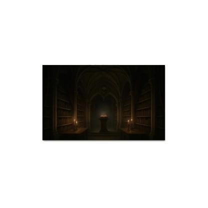 Velvet Ossuary Library Vault wall decor