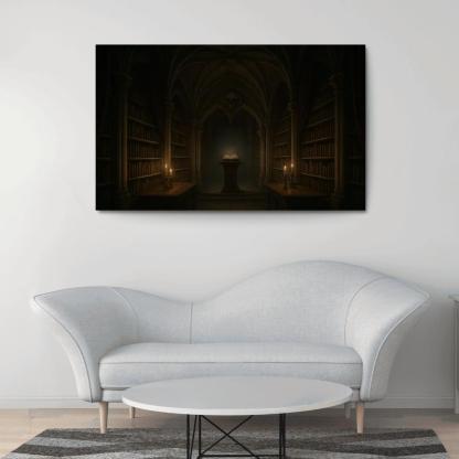 Velvet Ossuary Library Vault wall decor