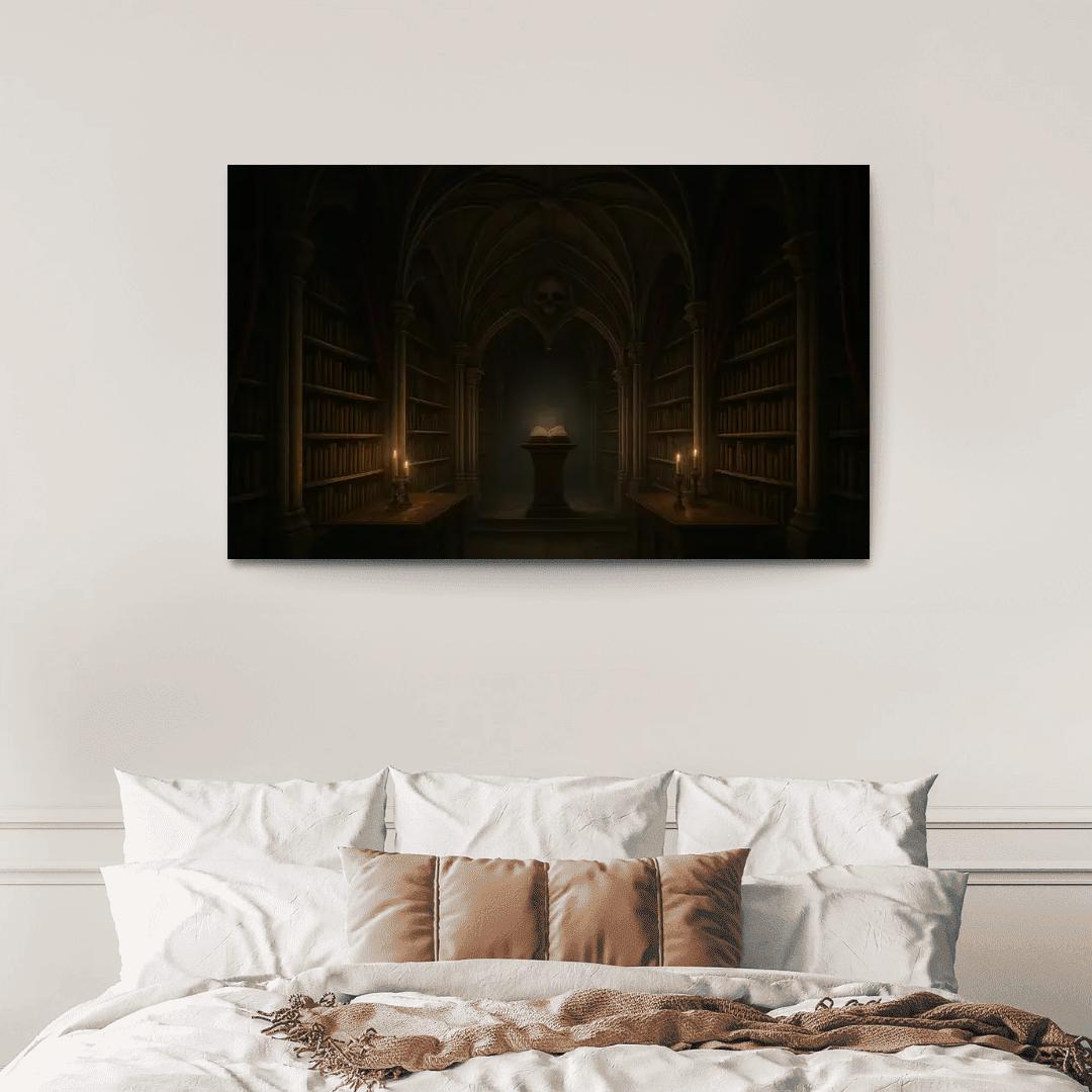 Velvet Ossuary Library Vault wall decor