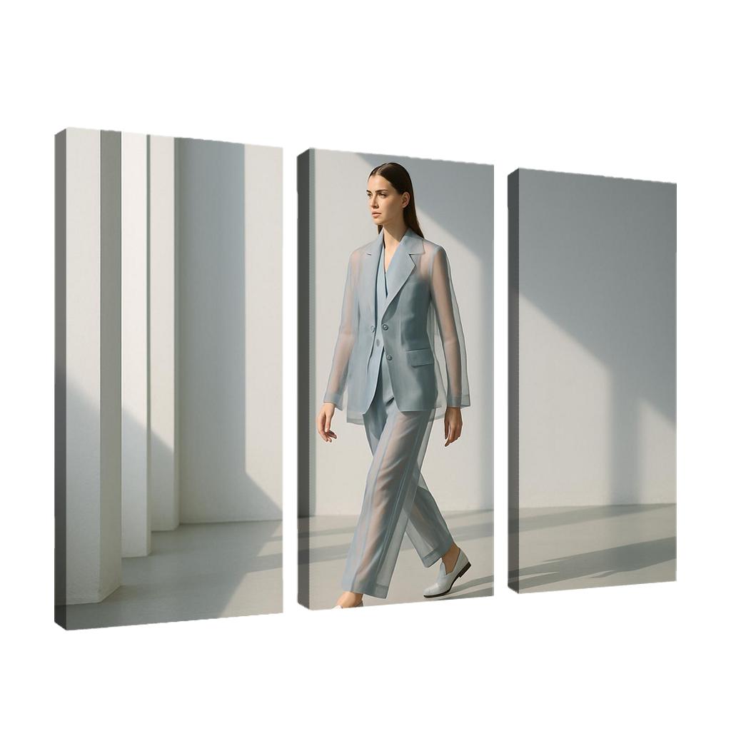 Sheer Layered Tailoring The Modern Airy Suit wall art