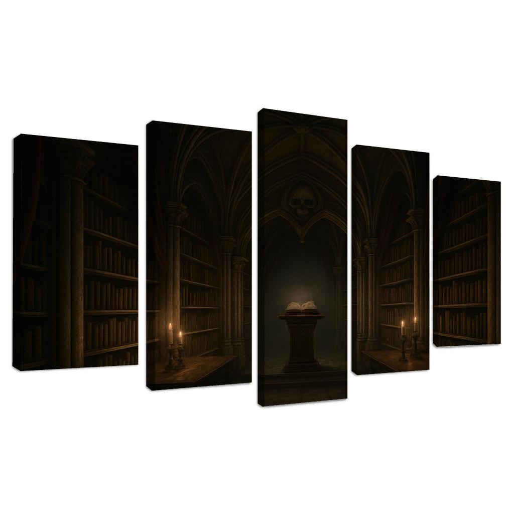 Velvet Ossuary Library Vault wall decor