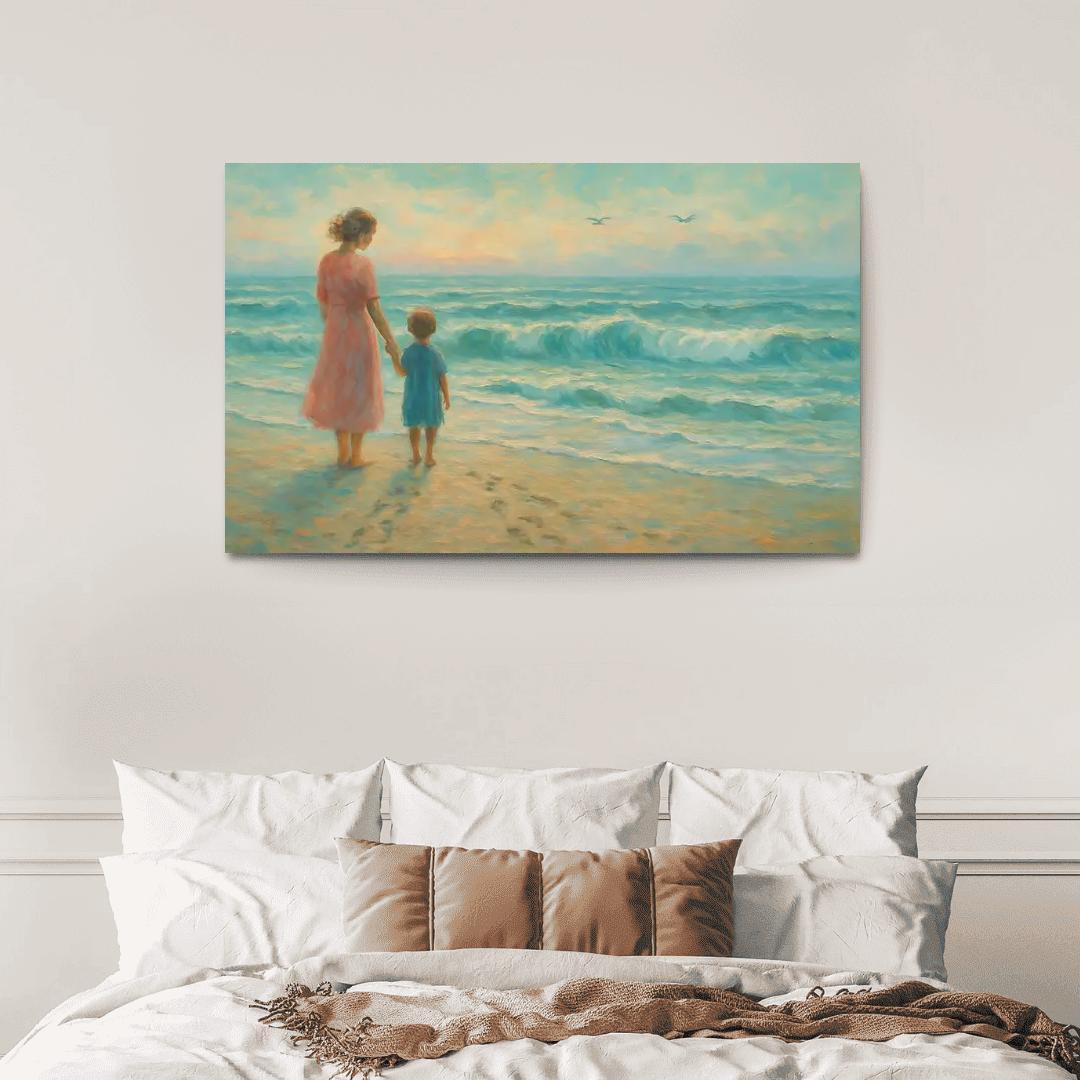 The Tide That Taught Me Home premium artwork frames