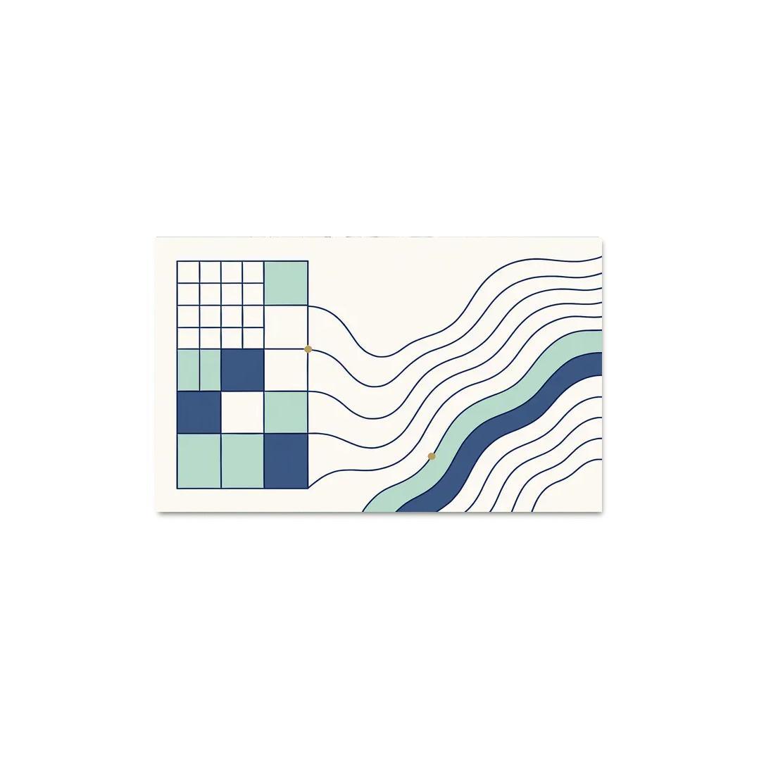 Quiet Geometry Tide one-piece frames