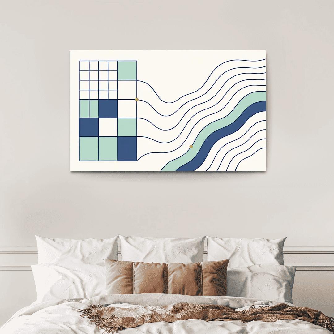 Quiet Geometry Tide one-piece frames