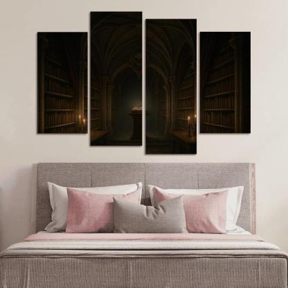 Velvet Ossuary Library Vault wall decor