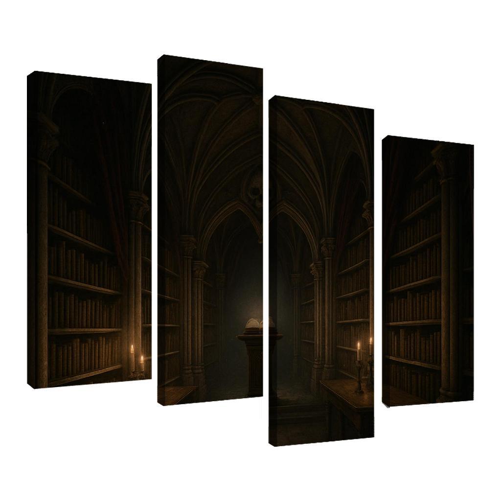 Velvet Ossuary Library Vault wall decor