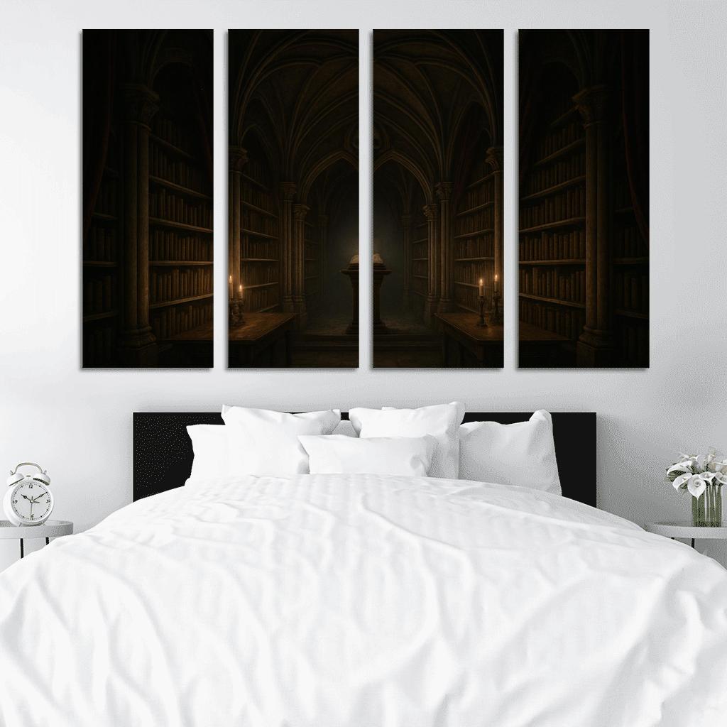 Velvet Ossuary Library Vault wall decor