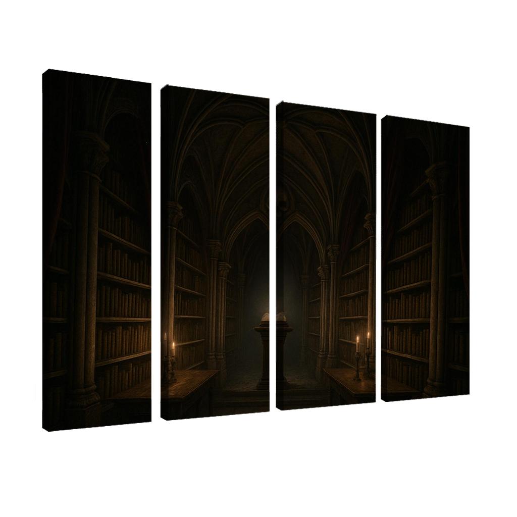 Velvet Ossuary Library Vault wall decor