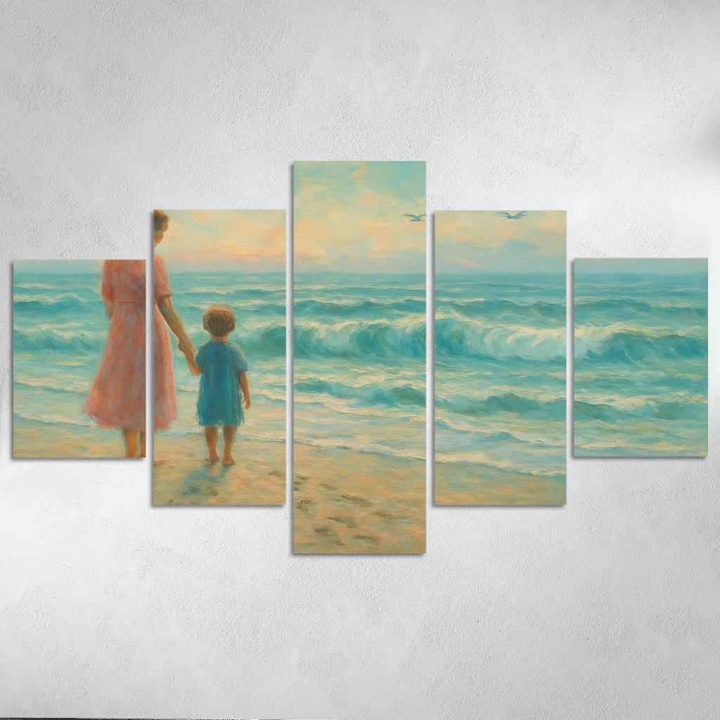 The Tide That Taught Me Home premium artwork frames