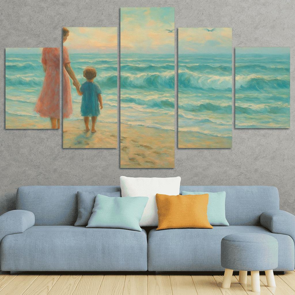 The Tide That Taught Me Home premium artwork frames