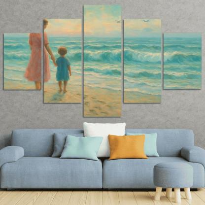 The Tide That Taught Me Home premium artwork frames