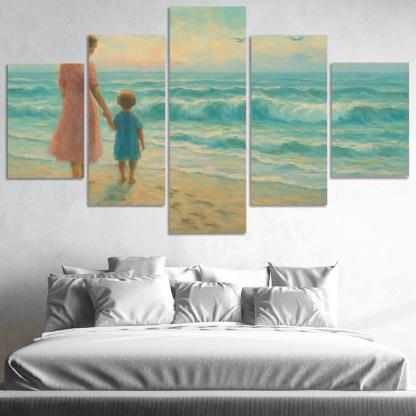 The Tide That Taught Me Home premium artwork frames