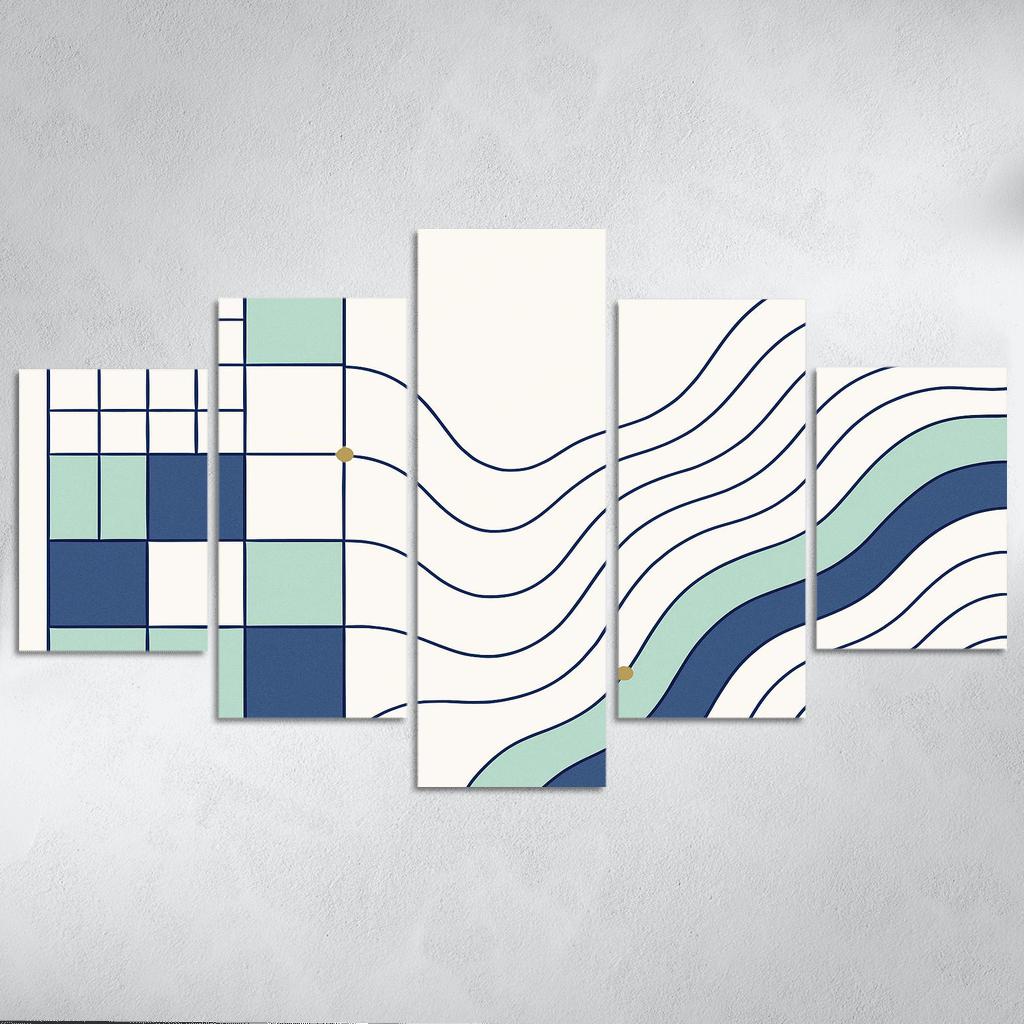 Quiet Geometry Tide one-piece frames