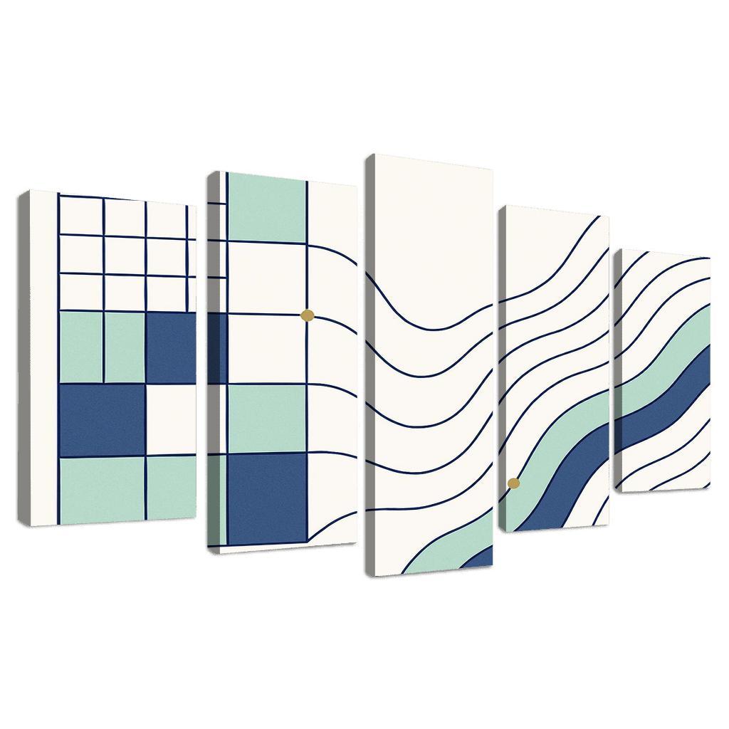 Quiet Geometry Tide one-piece frames